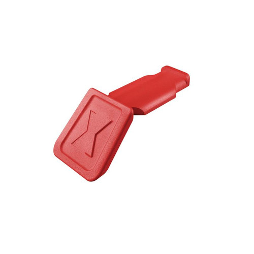 KNIPEX 25124 00 61 10 CR ColorCode Clips Red (10 Pieces), 122mm