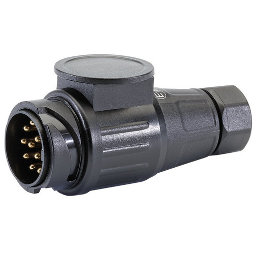 Draper 99659 12V 13-Pin Euro Twin Inlet Towing Plug