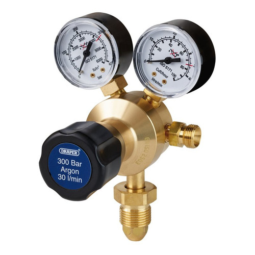 Draper 35017 Argon Regulator, 300 Bar