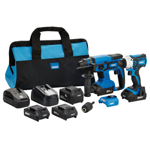 D20 24021 20V Impact Driver and SDS+ Drill Kit