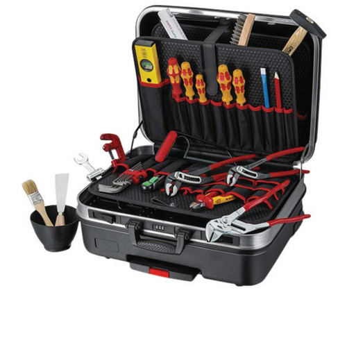 KNIPEX 25020 00 21 06 HK S Tool Case "BIG Basic Move" Plumbing