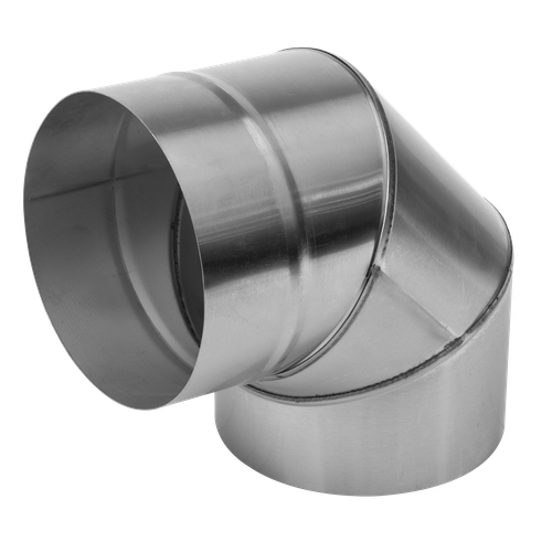 Sealey ABI1700AK3 Stainless Steel Exhaust/Flue 90° Bend for ABI1700 150mm