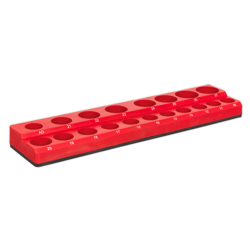 Premier AK27087 Magnetic Socket Holder 1/2"Sq Drive Capacity 19 Sockets