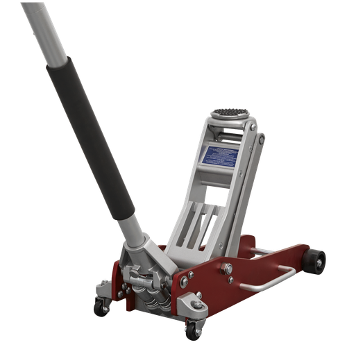 Premier RJA2500 Low Profile Aluminium Trolley Jack with Rocket Lift 2.5 Tonne