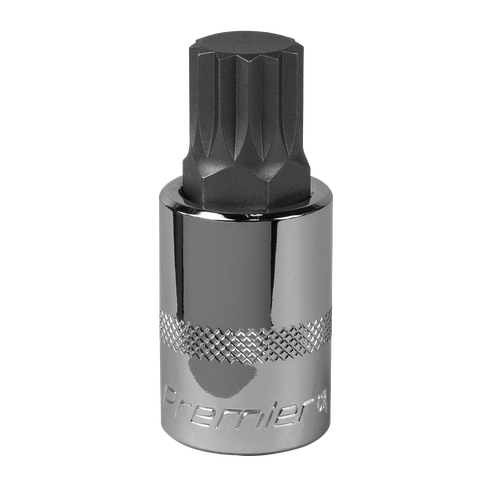 Premier SBS019 Spline Socket Bit 1/2"Sq Drive M18