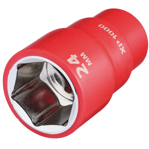 XP1000 18042 VDE Socket, 1/2" Sq. Dr., 24mm