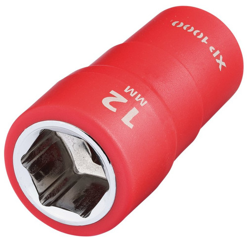 XP1000 18801 VDE Socket, 1/4" Sq. Dr., 12mm