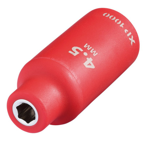 XP1000 18122 VDE Socket, 1/4" Sq. Dr., 4.5mm