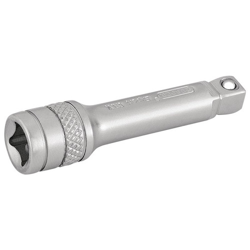 Draper Expert 16720 Wobble Extension Bar, 1/4" Sq. Dr., 50mm, Micro Satin Chrome