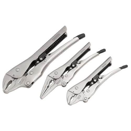 Draper 07103 Auto Locking Pliers Set (3 Piece)