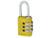 ABUS Mechanical 46572 145/20 20mm Aluminium Combination Padlock Yellow 46572 - ABU14520YEL