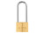 ABUS Mechanical 09857 65/40mm Brass Padlock 63mm Long Shackle Carded - ABU6540LS63C
