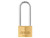 ABUS 65/50mm Brass Padlock 80mm Long Shackle