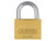 ABUS Mechanical 02875 55/50mm Brass Padlock Keyed Alike 5502 - ABUKA02875