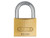 ABUS Mechanical 03907 65/50mm Brass Padlock Keyed Alike 506 - ABUKA03907