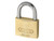 ABUS 65IB/40mm Brass Padlock Stainless Steel Shackle Keyed Alike 6405
