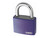 ABUS Mechanical 49937 T65AL/40mm My Lock Aluminium Padlock Violet Keyed Alike 6401 - ABUKA49937 - main image