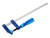 BlueSpot Tools 10038 Heavy-Duty F-Clamp 80 x 600mm