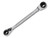 Bahco S4RM-8-11 S4RM Series Reversible Ratchet Spanner 8/9/10/11mm - BAHS4RM811