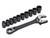 Crescent® CPTAW8 X6™ Pass-Thru™ Adjustable Wrench Set, 11 Piece - CRECPTAW8