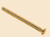 Dencon 1138B10NB Brass Switch/Socket Plate Screws 3.5 x 38mm (Pack of 10) - DCN1138B10NB