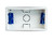 Dencon 8896NB Dry Lining Box 2-Gang 36mm - DCN8896NB