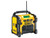 DeWALT Power Tools DCR020-GB DCR020 DAB Digital Radio 240V & Li-ion Bare Unit - DEWDCR020