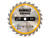DeWALT Power Tools DT1947-QZ Cordless Construction Trim Saw Blade 136 x 10mm x 24T - DEWDT1947QZ