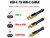 DEWALT Telecoms USB C to USB C Reinforced Charging Cable 1.2m (4ft)