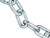 Faithfull FAICHAL615 Zinc Plated Chain 6mm x 15m Reel - Max. Load 250kg - FAICHAL615