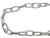 Faithfull FAICHGL330 Galvanised Chain Link 3mm x 30m Reel - Max. Load 80kg - FAICHGL330