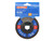 Faithfull FAIFD115A80 Aluminium Oxide Flap Disc 115 x 22mm 80 Grit - FAIFD115A80