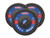 Faithfull FAIFD12540Z3 Zirconia Abrasive Jumbo Flap Disc 125 x 22mm 40 Grit (3 Pack) - FAIFD12540Z3
