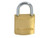Faithfull FAIPLB20 Brass Padlock 20mm 3 Keys - FAIPLB20