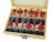 Faithfull FAIRBS12 1/4in TCT Router Bit Set, 12 Piece - FAIRBS12
