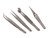Faithfull FAITWSET4 Tweezer Set, 4 Piece - FAITWSET4