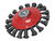 Faithfull FAIWBTC100MC Conical Wire Brush 100mm M10x1.5 Bore, 0.50mm Wire - FAIWBTC100MC
