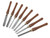 Faithfull FAIWCTSET8B HSS Turning Chisel Wooden Boxed Set, 8 Piece - FAIWCTSET8B