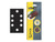 Flexovit 63642526344 1/3 Sanding Sheets Quick-Release Medium 80 Grit (Pack 6) - FLV26344