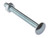 ForgeFix 5CB12240 Carriage Bolt & Nut ZP M12 x 240mm Bag 5 - FORCB12240G