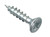ForgeFix FPMPS420ZP Multi-Purpose Pozi Compatible Screw CSK ST ZP 4.0 x 20mm Forge Pack 40 - FORFPMP420Z - main image