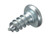 ForgeFix FPSTPP144ZP Self-Tapping Screw Pozi Compatible Pan Head ZP 1/4in x 4 ForgePack 80 - FORFPS144Z