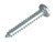 ForgeFix FPSTPP18ZP Self-Tapping Screw Pozi Compatible Pan Head ZP 1in x 8 ForgePack 25