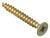 ForgeFix MPS545Y Multi-Purpose Pozi Compatible Screw CSK ST ZYP 5.0 x 45mm Box 200