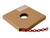 ForgeFix PCBR17 Red Plastic Coated Pre-Galvanised Band 17mm x 0.8 x 10m Box 1 - FORPCBR17 - main image