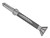 ForgeFix TFCUWWSD55100H TechFast Timber to Steel CSK/Wing Screw No.5 Tip 5.5 x 100mm Box 100 - FORTFC55100H