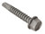 ForgeFix TFHUWSD55100L TechFast Roofing Sheet to Steel Hex Screw No.3 Tip 5.5 x 100mm Box 100