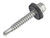 ForgeFix TFHL5538 TechFast Hex Head Roofing Screw Self-Drill Light Section 5.5 x 38mm Pack 100 - FORTFHL5538
