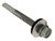 ForgeFix TFHW16SD5560H TechFast Roofing Sheet to Steel Hex Screw & Washer No.5 Tip 5.5 x 60mm Box 100