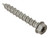 ForgeFix TFMSHT6345 TechFast Masonry Screw TORX® Compatible Hex 6.3 x 45mm (Box 100) - FORTFMH6345